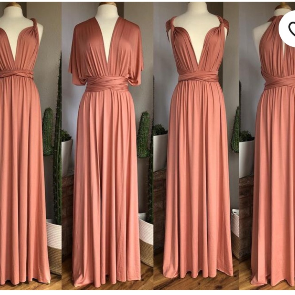 Infinity convertible bridesmaid maxi dress